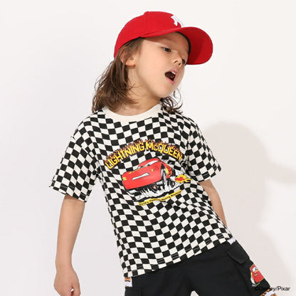 日本童裝 BDL x DIsney Cars印花上衣 90-130cm 男童款 夏季 TOPS