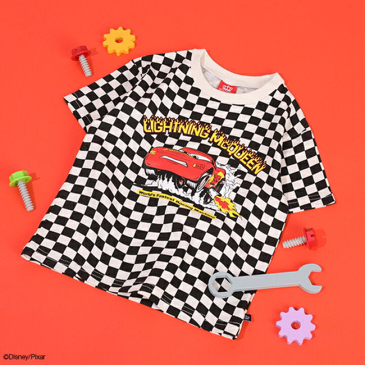 日本童裝 BDL x DIsney Cars印花上衣 90-130cm 男童款 夏季 TOPS