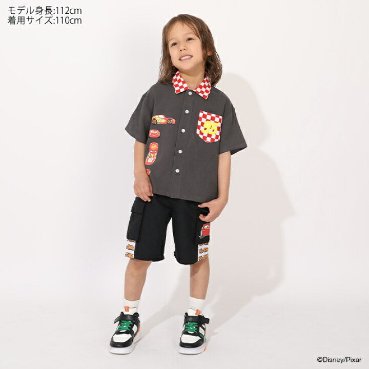 日本童裝 BDL x DIsney Cars短褲 90-130cm 男童款 夏季 TOPS