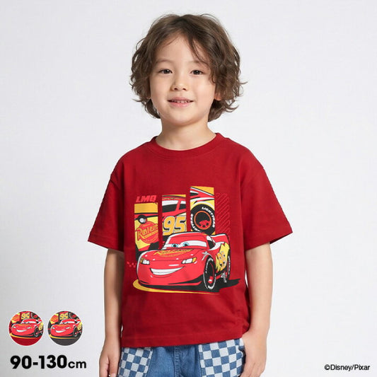 日本童裝 BDL x DIsney Cars印花上衣 90-130cm 男童款 夏季 TOPS