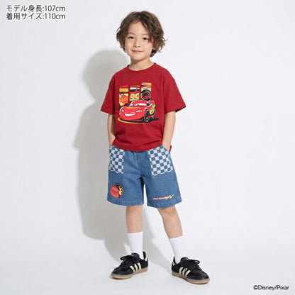 日本童裝 BDL x DIsney Cars印花上衣 90-130cm 男童款 夏季 TOPS