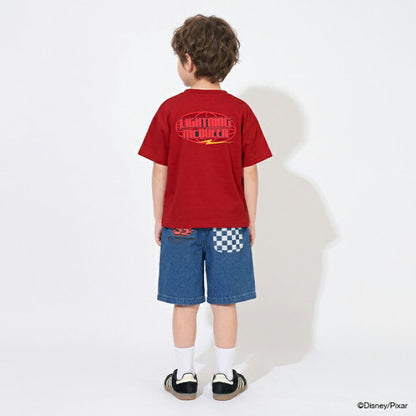 日本童裝 BDL x DIsney Cars印花上衣 90-130cm 男童款 夏季 TOPS