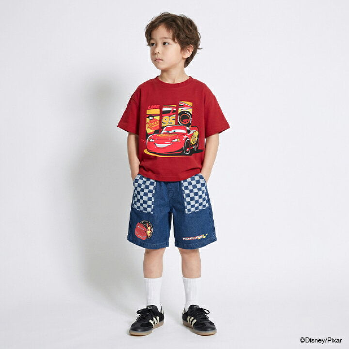 日本童裝 BDL x DIsney Cars印花上衣 90-130cm 男童款 夏季 TOPS