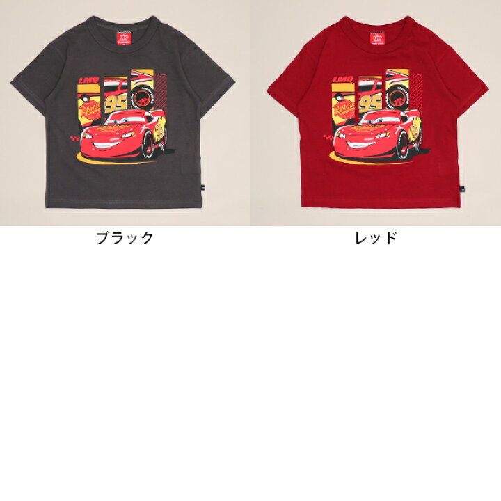 日本童裝 BDL x DIsney Cars印花上衣 90-130cm 男童款 夏季 TOPS