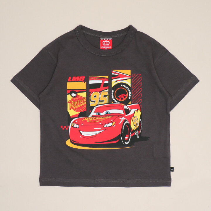 日本童裝 BDL x DIsney Cars印花上衣 90-130cm 男童款 夏季 TOPS