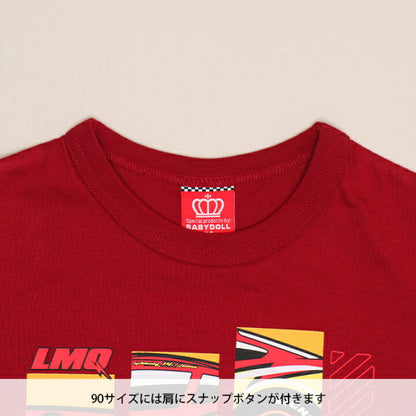 日本童裝 BDL x DIsney Cars印花上衣 90-130cm 男童款 夏季 TOPS