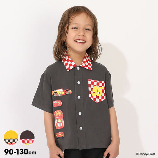 日本童裝 BDL x DIsney Cars襯衫 90-130cm 男童款 夏季 TOPS