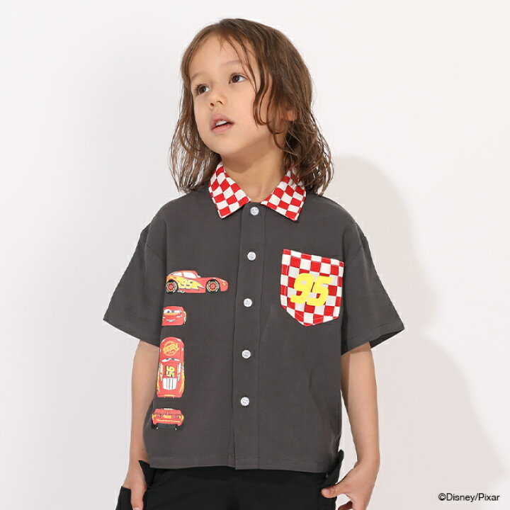 Japanese BDL x Disney parent-child print tops (80-150cm) for boys and girls (summer TOPS) 