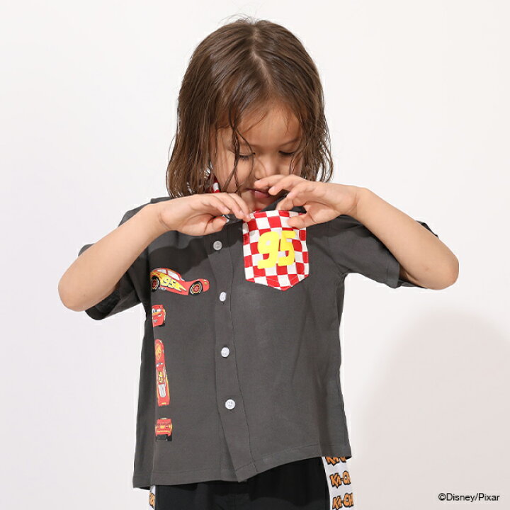 Japanese BDL x Disney parent-child print tops (80-150cm) for boys and girls (summer TOPS) 