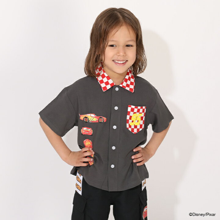 Japanese BDL x Disney parent-child print tops (80-150cm) for boys and girls (summer TOPS) 