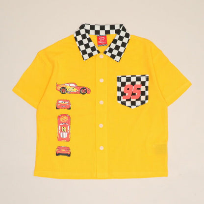 Japanese BDL x Disney parent-child print tops (80-150cm) for boys and girls (summer TOPS) 