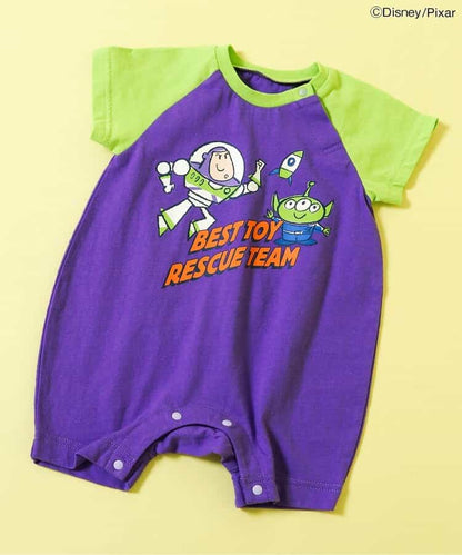 日本童裝 BREEZEx Disney ToyStory印花連衣 70-80cm 男童款 初生嬰兒 夏季 Jumpsuit