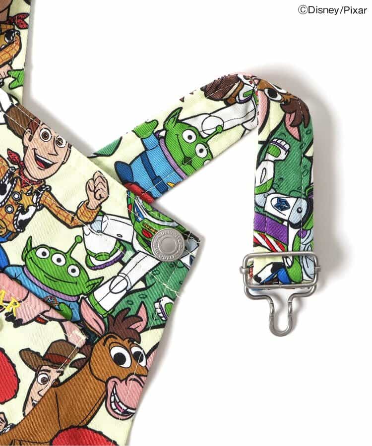日本童裝 BREEZEx Disney ToyStory全印花短背帶褲 90-130cm 男童款 夏季 Jumpsuit