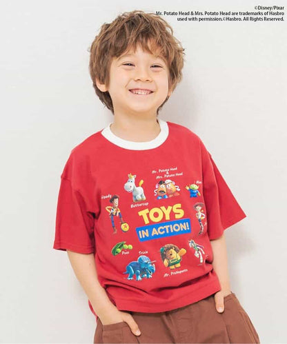 日本童裝 BREEZEx Disney ToyStory印花上衣 80-140cm 男童款/女童款 夏季 TOPS