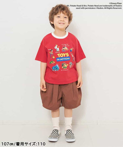 日本童裝 BREEZEx Disney ToyStory印花上衣 80-140cm 男童款/女童款 夏季 TOPS
