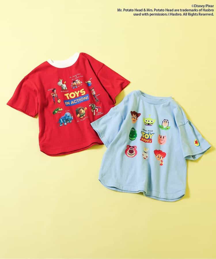 日本童裝 BREEZEx Disney ToyStory印花上衣 80-140cm 男童款/女童款 夏季 TOPS