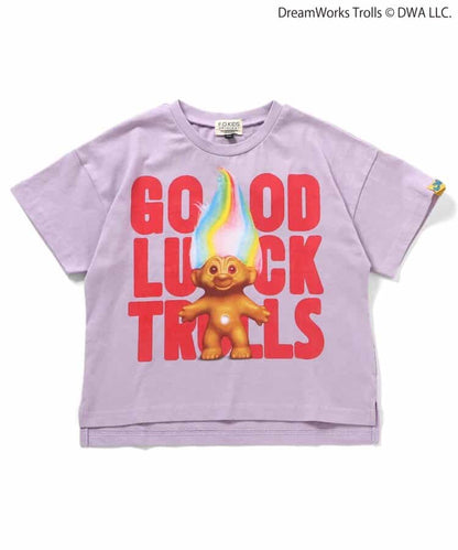 日本童裝 F.O.KIDS x Good Luck Trolls 印花上衣 80-150cm 男童款/女童款 夏季 TOPS 其他品牌童裝