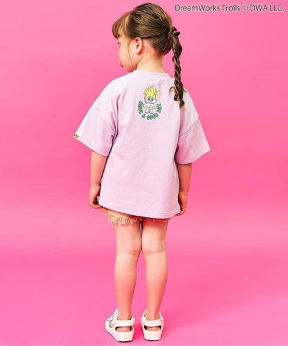 日本童裝 F.O.KIDS x Good Luck Trolls 印花上衣 80-150cm 男童款/女童款 夏季 TOPS 其他品牌童裝