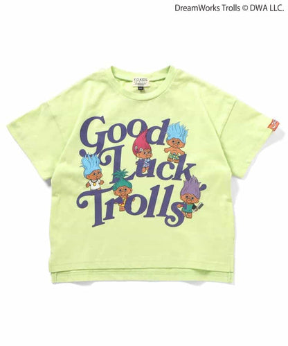 日本童裝 F.O.KIDS x Good Luck Trolls 印花上衣 80-150cm 男童款/女童款 夏季 TOPS 其他品牌童裝