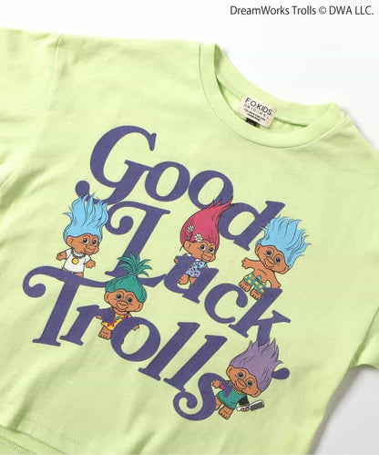 日本童裝 F.O.KIDS x Good Luck Trolls 印花上衣 80-150cm 男童款/女童款 夏季 TOPS 其他品牌童裝