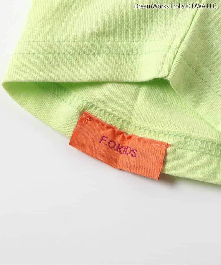 日本童裝 F.O.KIDS x Good Luck Trolls 印花上衣 80-150cm 男童款/女童款 夏季 TOPS 其他品牌童裝