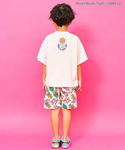 日本童裝 F.O.KIDS x Good Luck Trolls 印花上衣 80-150cm 男童款/女童款 夏季 TOPS 其他品牌童裝