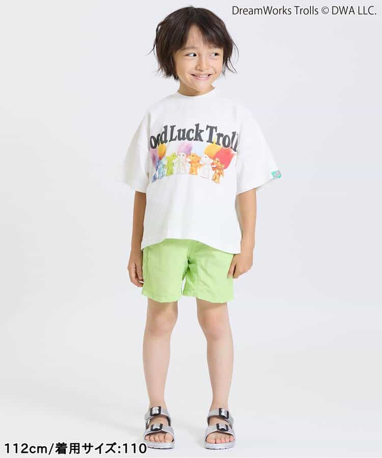 日本童裝 F.O.KIDS x Good Luck Trolls 印花上衣 80-150cm 男童款/女童款 夏季 TOPS 其他品牌童裝