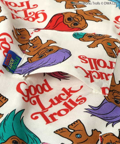 日本童裝 F.O.KIDS x Good Luck Trolls 全印花襯衫 80-150cm 男童款/女童款 夏季 TOPS 其他品牌童裝