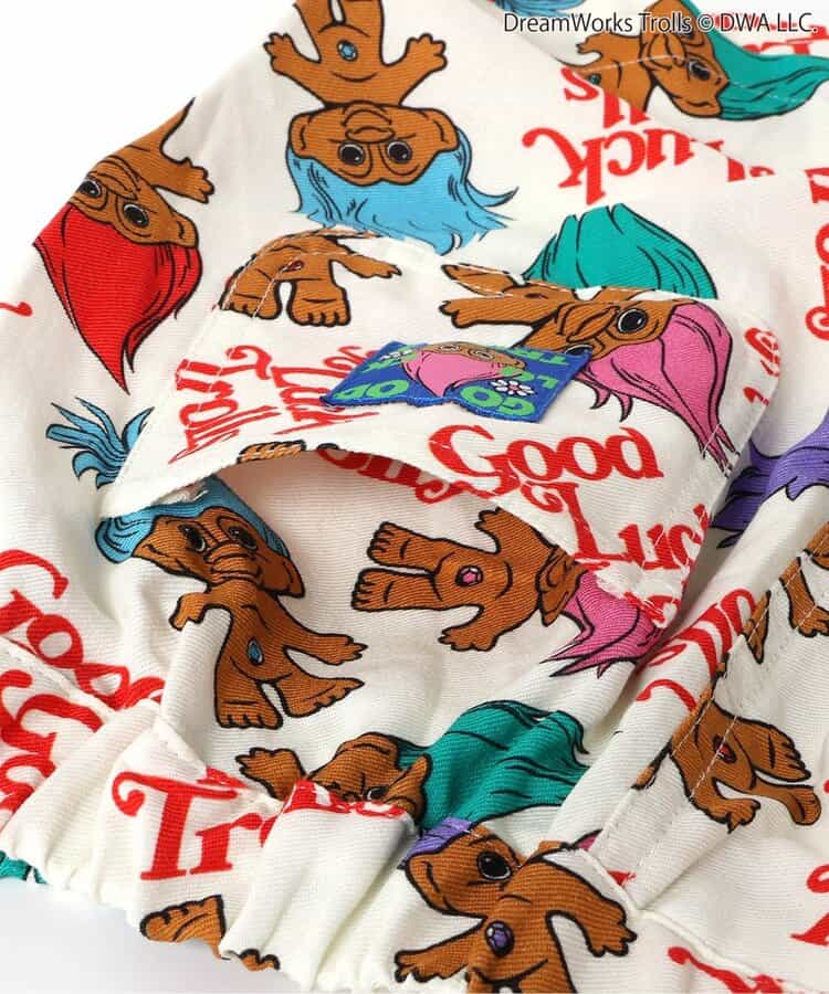 日本童裝 F.O.KIDS x Good Luck Trolls 印花短褲 80-150cm 男童款/女童款 夏季 PANTS 其他品牌童裝