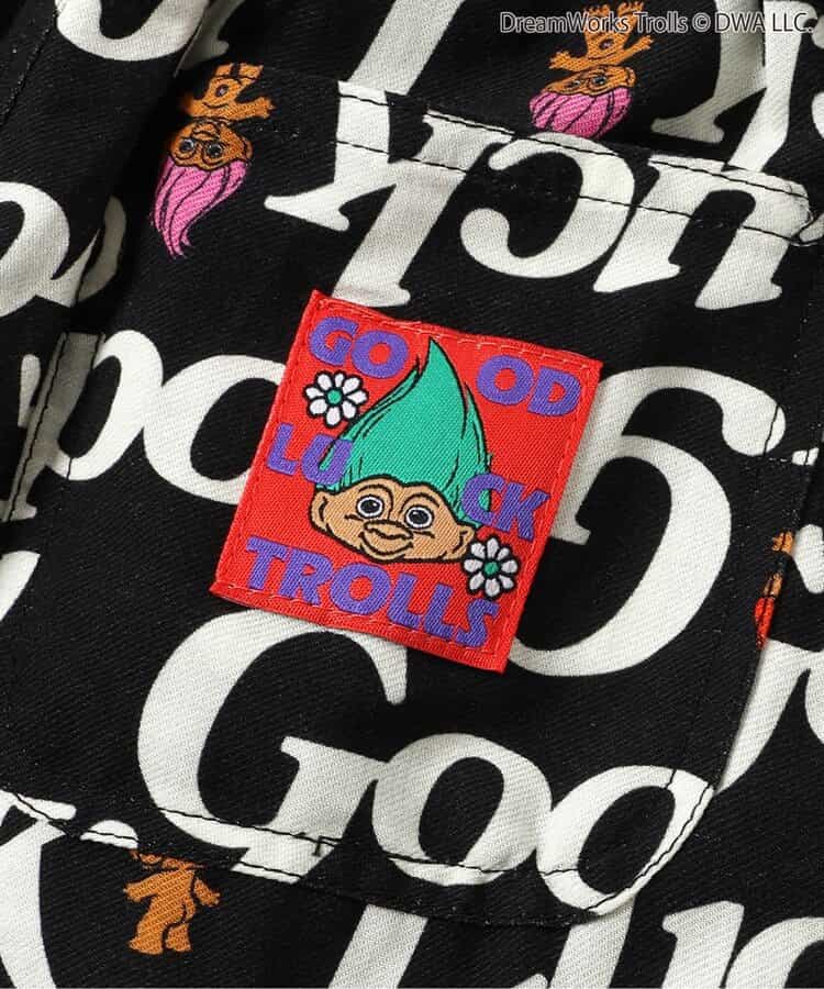 日本童裝 F.O.KIDS x Good Luck Trolls 印花短褲 80-150cm 男童款/女童款 夏季 PANTS 其他品牌童裝