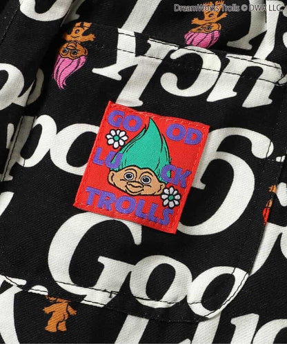 日本童裝 F.O.KIDS x Good Luck Trolls 印花短褲 80-150cm 男童款/女童款 夏季 PANTS 其他品牌童裝