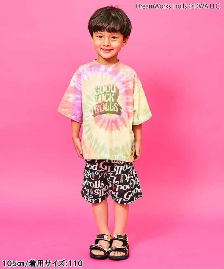 日本童裝 F.O.KIDS x Good Luck Trolls 印花短褲 80-150cm 男童款/女童款 夏季 PANTS 其他品牌童裝