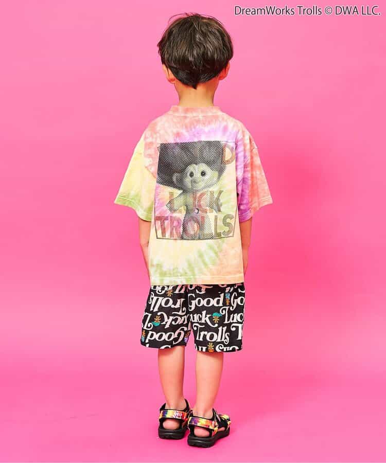 日本童裝 F.O.KIDS x Good Luck Trolls 印花短褲 80-150cm 男童款/女童款 夏季 PANTS 其他品牌童裝