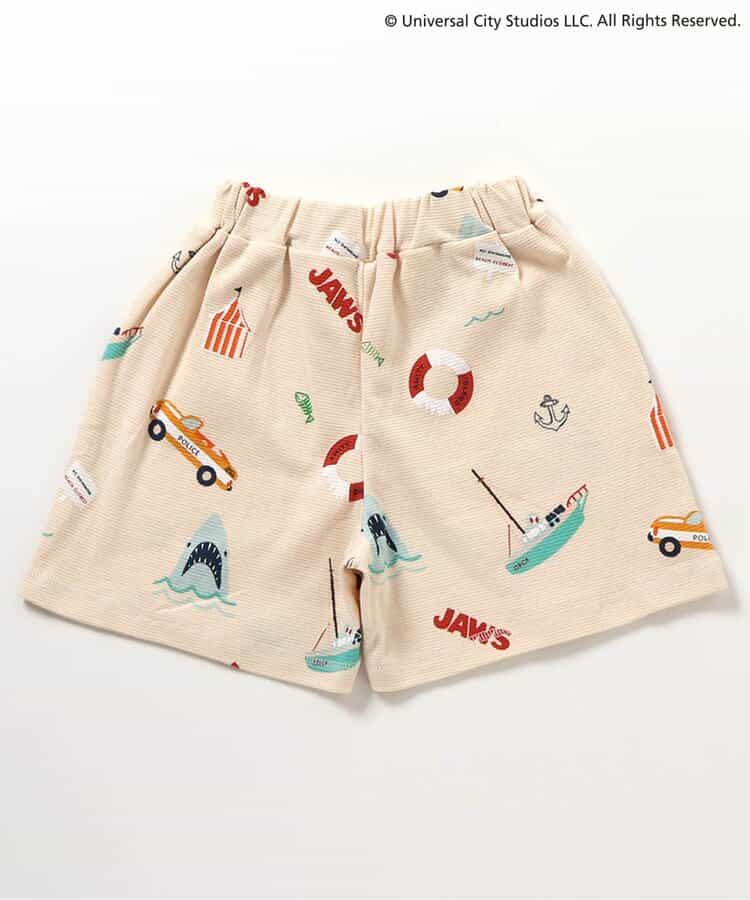 日本童裝 apres les cours x JAWS 印花短褲 80-130cm 男童款 夏季 PANTS