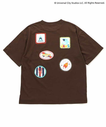 日本童裝 apres les cours x JAWS 親子裝 印花上衣 M 大人款 夏季 TOPS
