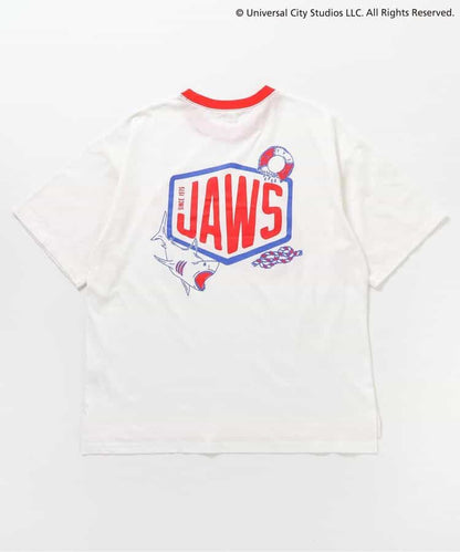 日本童裝 apres les cours x JAWS 親子裝 印花上衣 M 大人款 夏季 TOPS