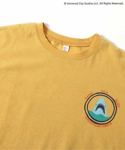 日本童裝 apres les cours x JAWS 親子裝 印花上衣 M 大人款 夏季 TOPS