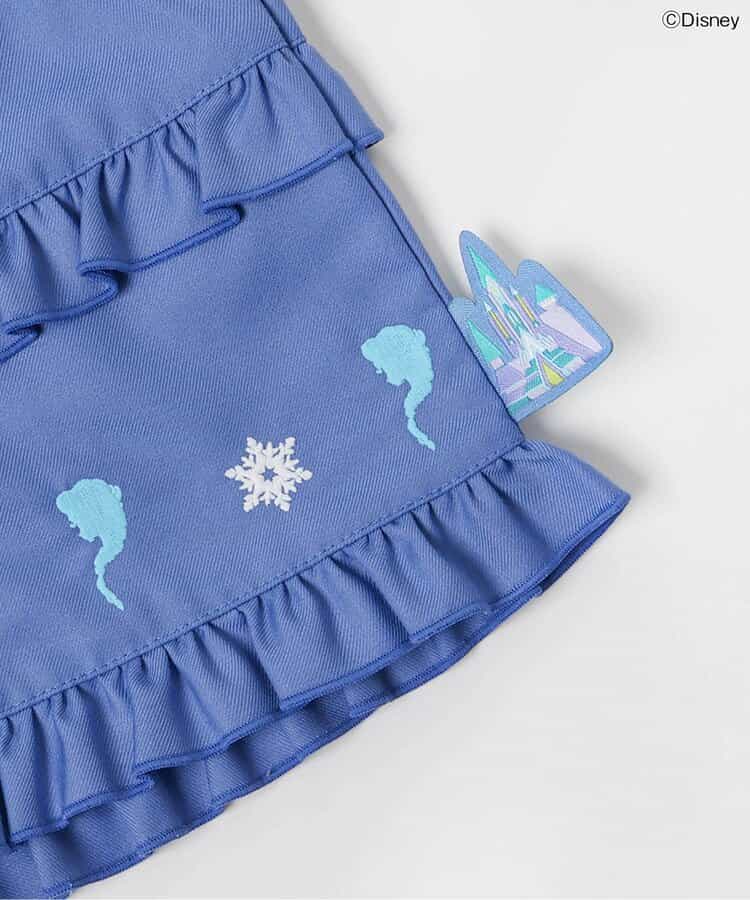 日本童裝 apres les cours x Disney Frozen 花邊短褲 80-140cm 女童款 夏季 PANTS