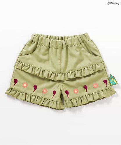 日本童裝 apres les cours x Disney Frozen 花邊短褲 80-140cm 女童款 夏季 PANTS