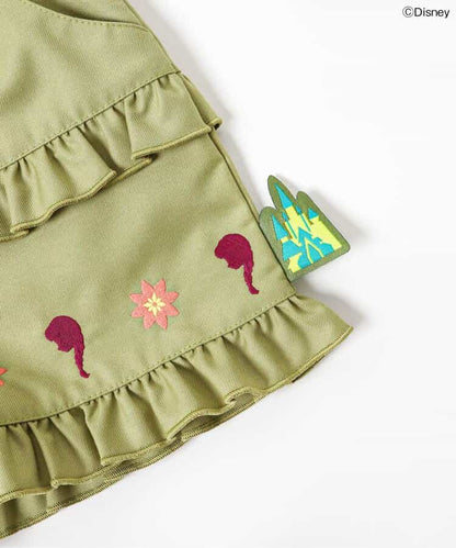 日本童裝 apres les cours x Disney Frozen 花邊短褲 80-140cm 女童款 夏季 PANTS