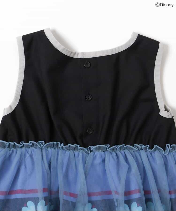 日本童裝 apres les cours x Disney Frozen 薄紗拼接背心 80-140cm 女童款 夏季 TOPS