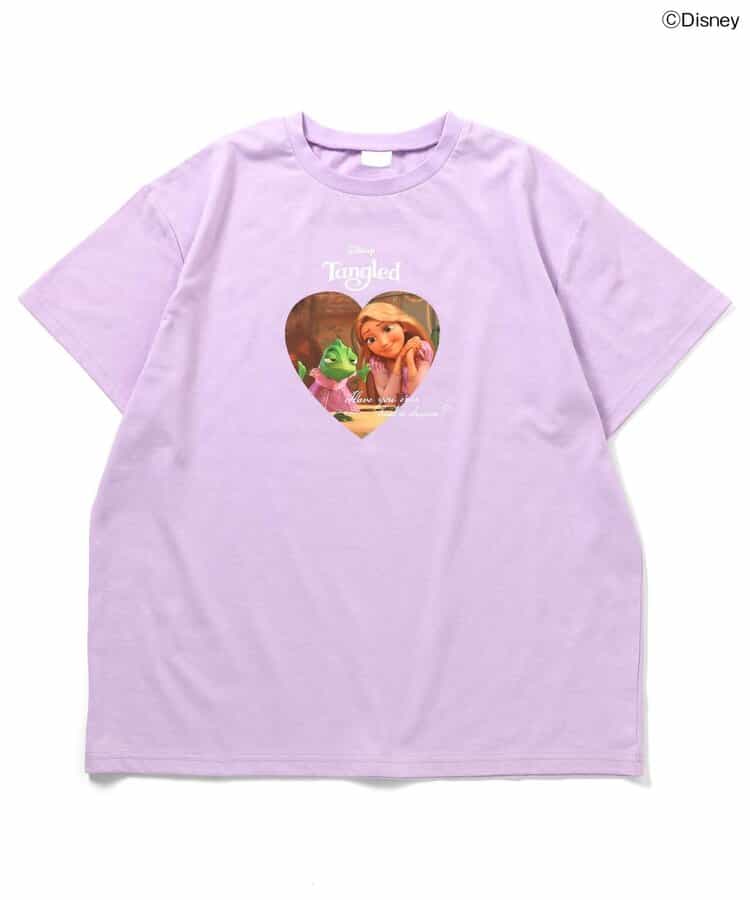 日本童裝 apres les cours x Disney Frozen/公主 親子裝 印花上衣 M 大人款 夏季 TOPS