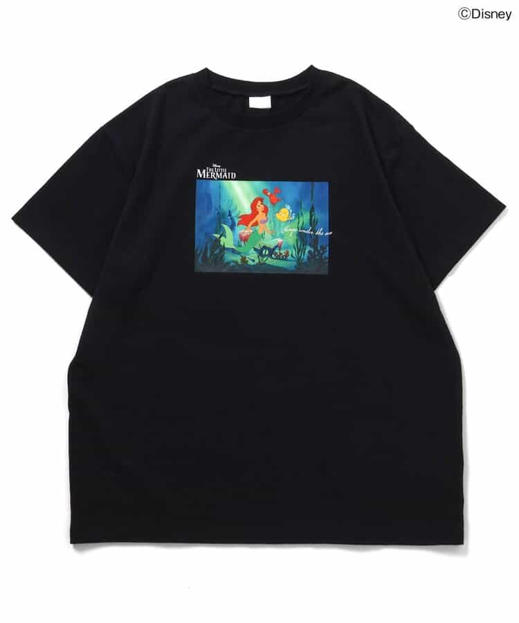 日本童裝 apres les cours x Disney Frozen/公主 親子裝 印花上衣 M 大人款 夏季 TOPS