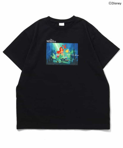 日本童裝 apres les cours x Disney Frozen/公主 親子裝 印花上衣 M 大人款 夏季 TOPS