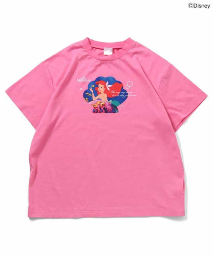 日本童裝 apres les cours x Disney Frozen/公主 親子裝 印花上衣 M 大人款 夏季 TOPS