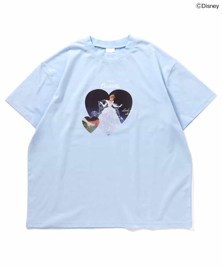 日本童裝 apres les cours x Disney Frozen/公主 親子裝 印花上衣 M 大人款 夏季 TOPS