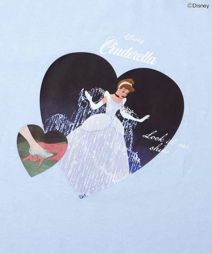 日本童裝 apres les cours x Disney Frozen/公主 親子裝 印花上衣 M 大人款 夏季 TOPS