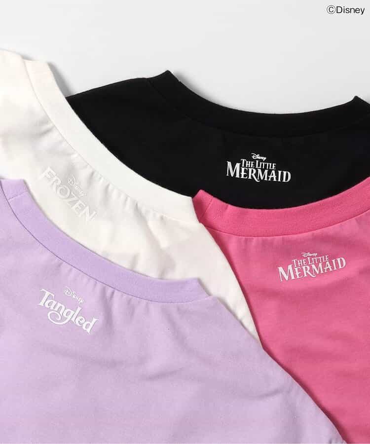 日本童裝 apres les cours x Disney Frozen/公主 親子裝 印花上衣 M 大人款 夏季 TOPS