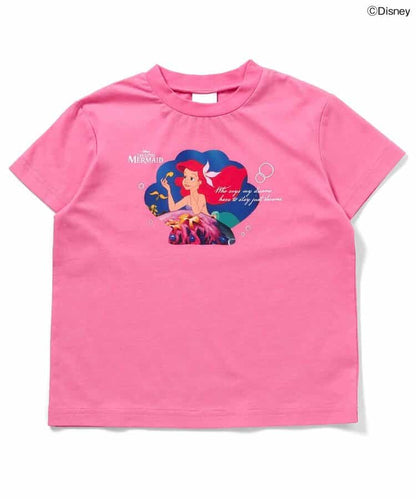 日本童裝 apres les cours x Disney Frozen/公主 親子裝 印花上衣 80-140cm 女童款 夏季 TOPS