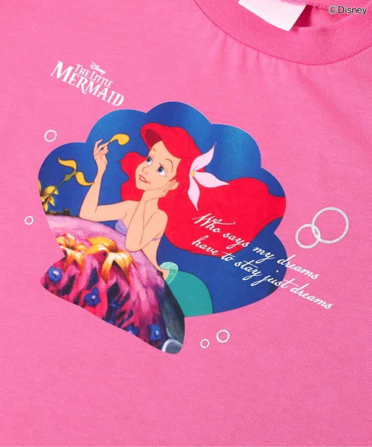 日本童裝 apres les cours x Disney Frozen/公主 親子裝 印花上衣 80-140cm 女童款 夏季 TOPS